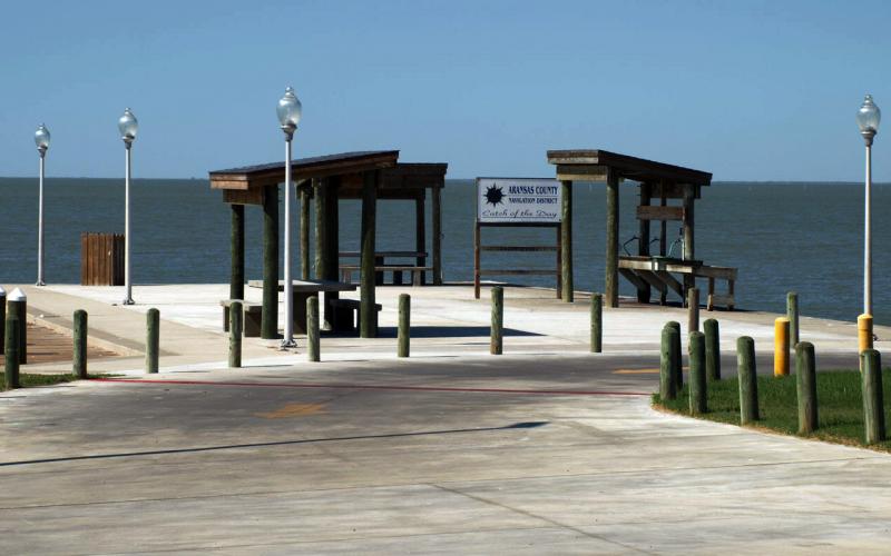 Copano Boat Ramp Fish Cleaning Station